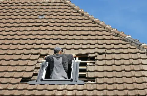 Pose de velux - Saint-Révérend
